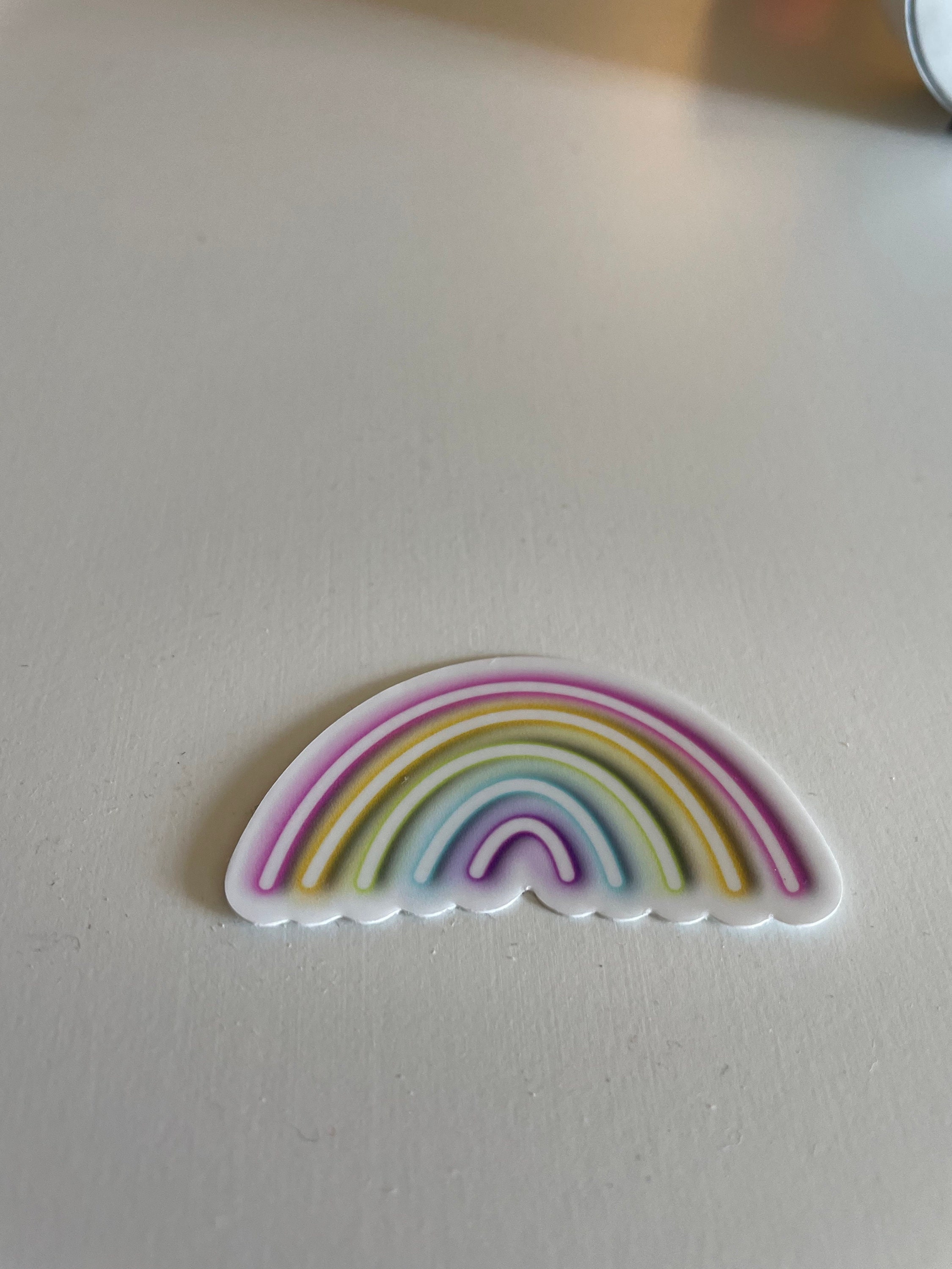 Neon Rainbow Sticker Rainbow Sticker Rainbow Car Sticker Rainbow Wall