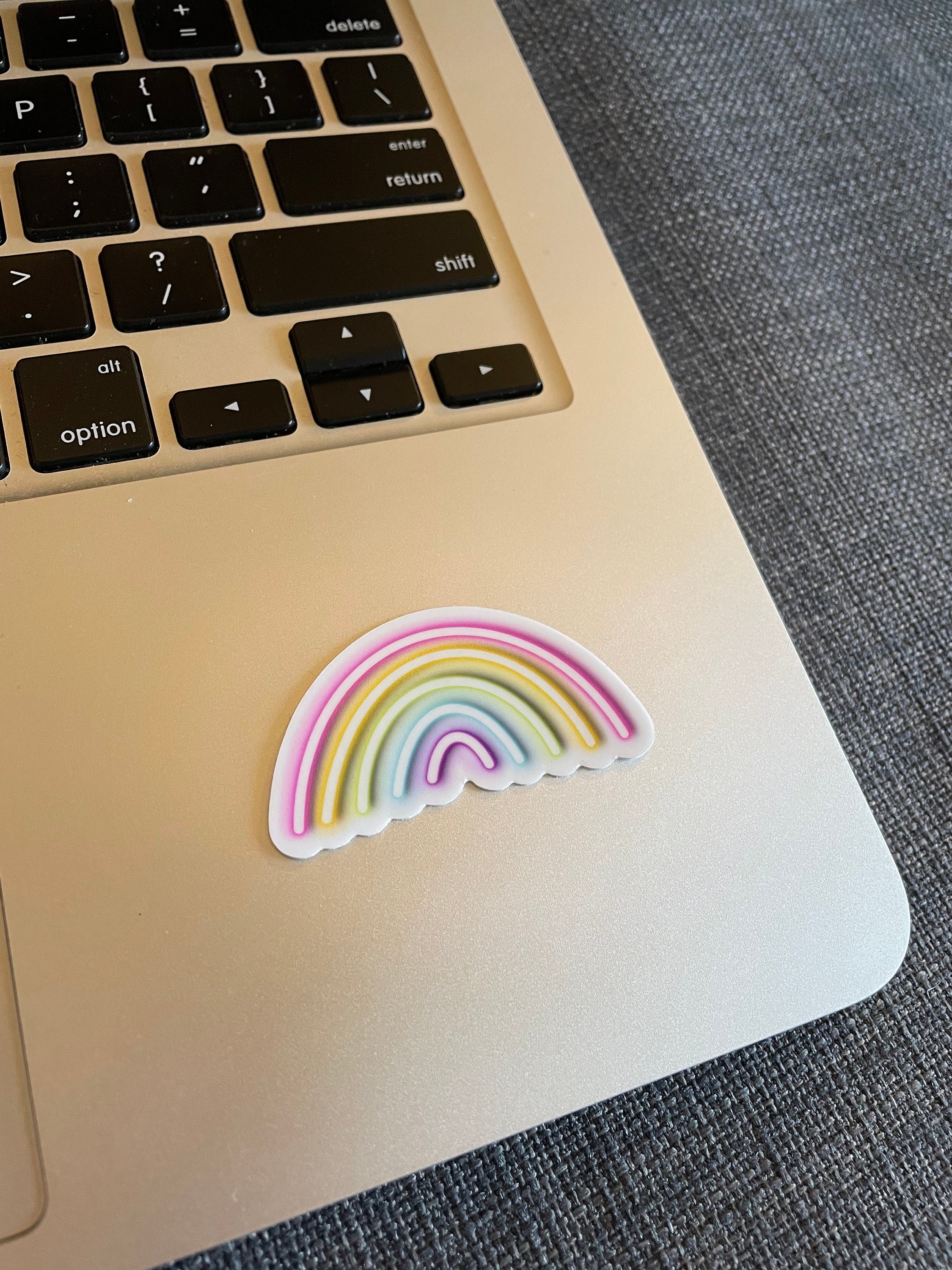 Neon Rainbow Sticker Rainbow Sticker Rainbow Car Sticker Rainbow Wall