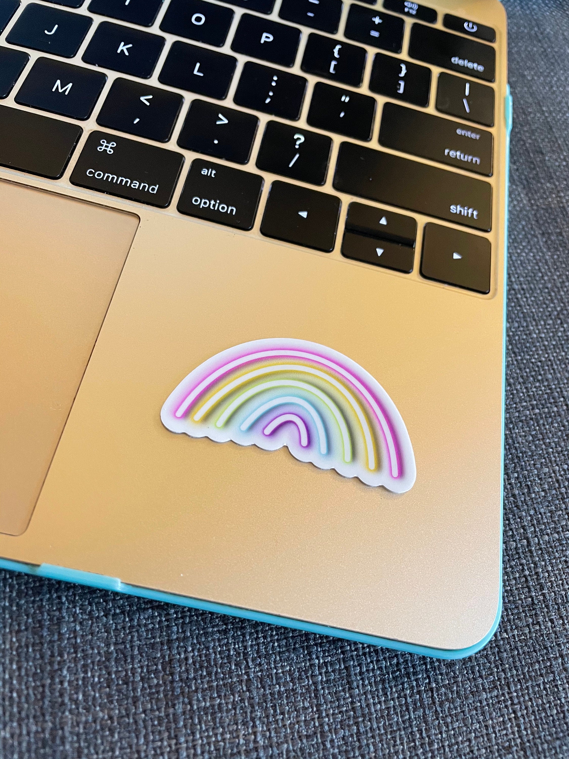 Neon Rainbow Sticker Rainbow Sticker Rainbow Car Sticker Rainbow Wall