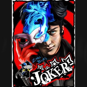 Joker Persona 5 Art Print