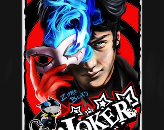 Joker Persona 5 Art Print