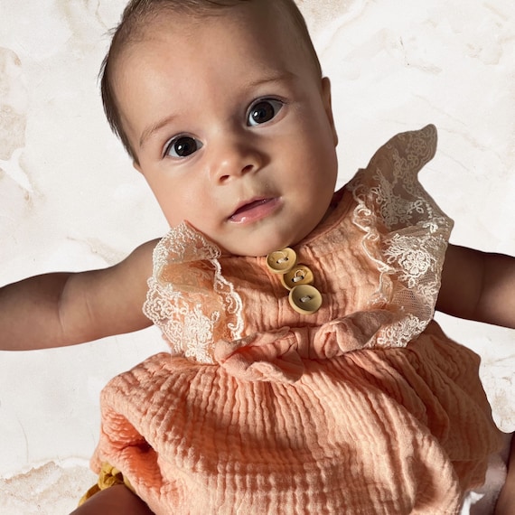 Printed Brown Dress