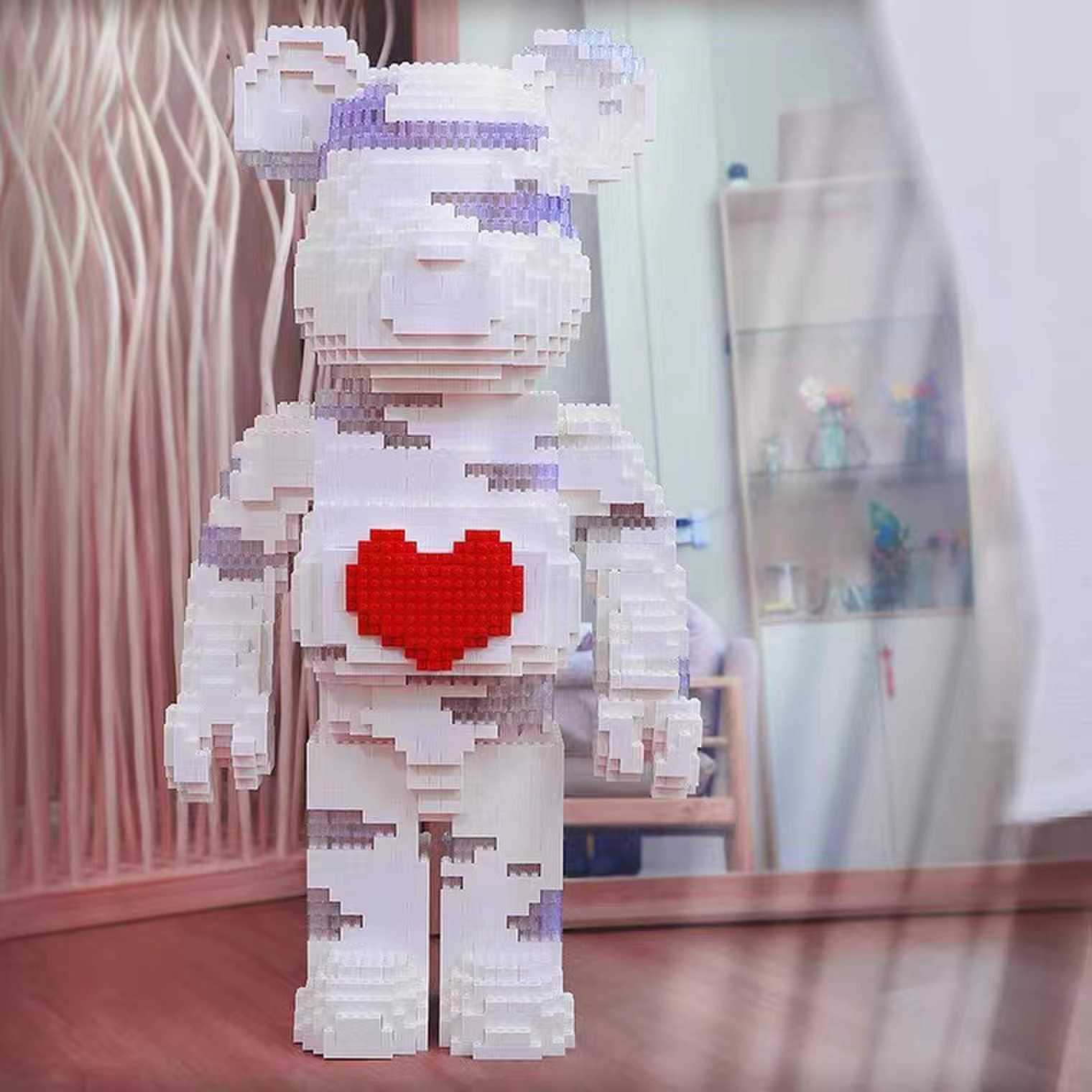 ORDER ] L.V Bearbrick Lego 1000% Gấu phiên bản mới ra mắt