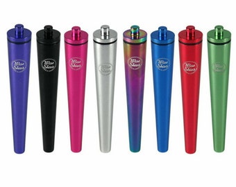 Wise Skies Metal Storage Joint Holder Doob Tube Smell Proof Waterproof - 9 Colours Available