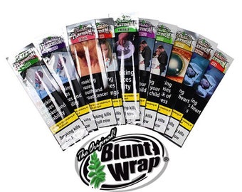 Double Platinum Blunt Wraps - All Flavours - Various Quantities