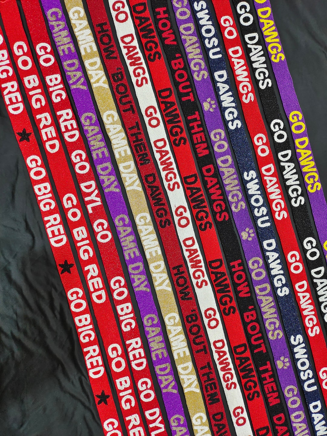 Beaded Purse Strapgo Dawgs Purse Strapsdawgs Gameday Strapsgameday