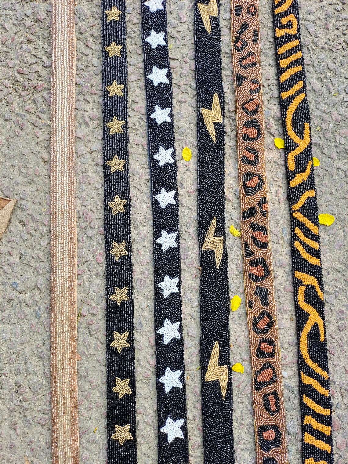 Handmade Beaded Purse Strap Beaded Bag Strap Customised Etsy