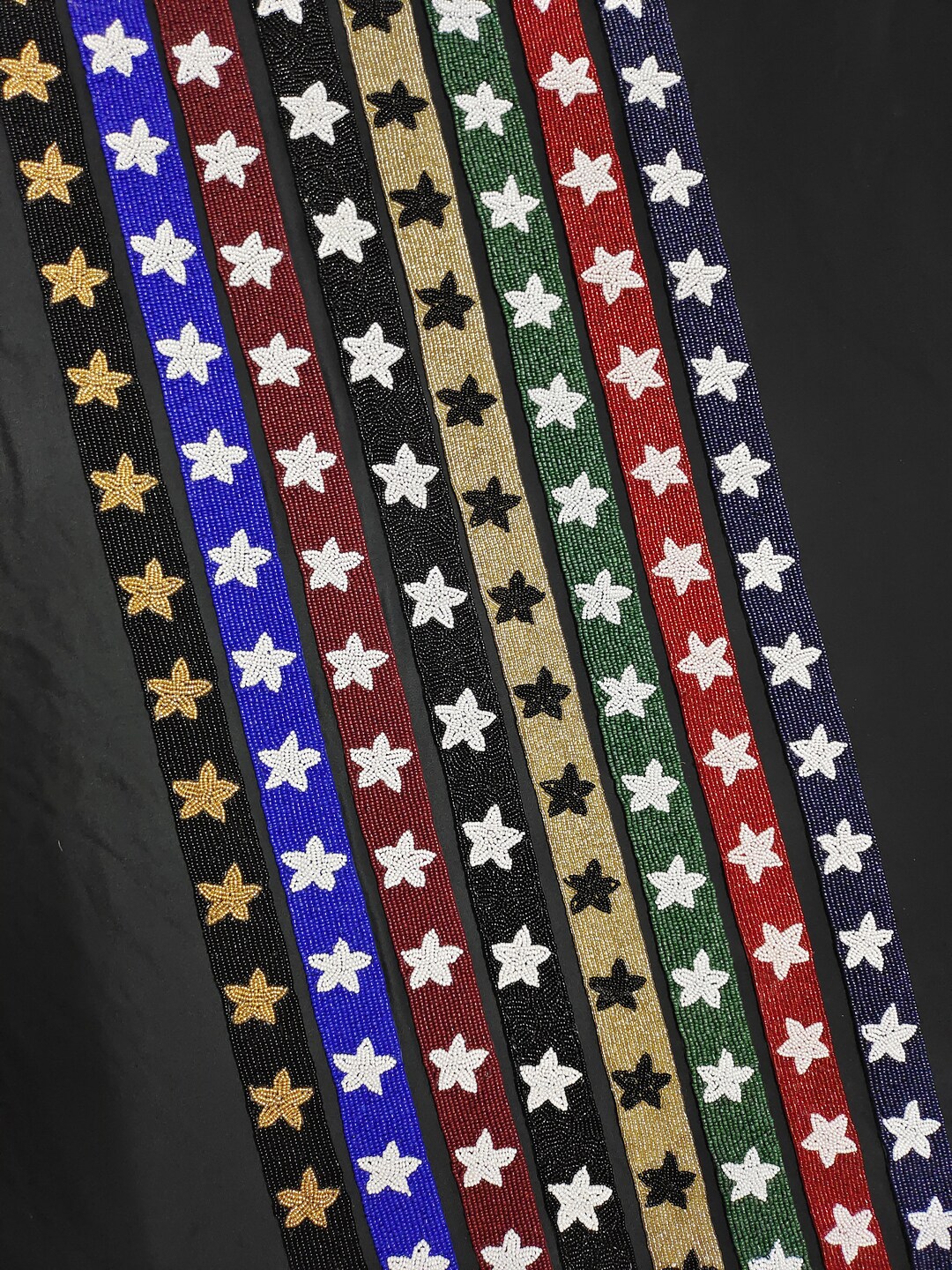 Beaded Purse Strapgame Day Strapscross Body Purse Strapcollege Purse Strapstars Straps Etsy