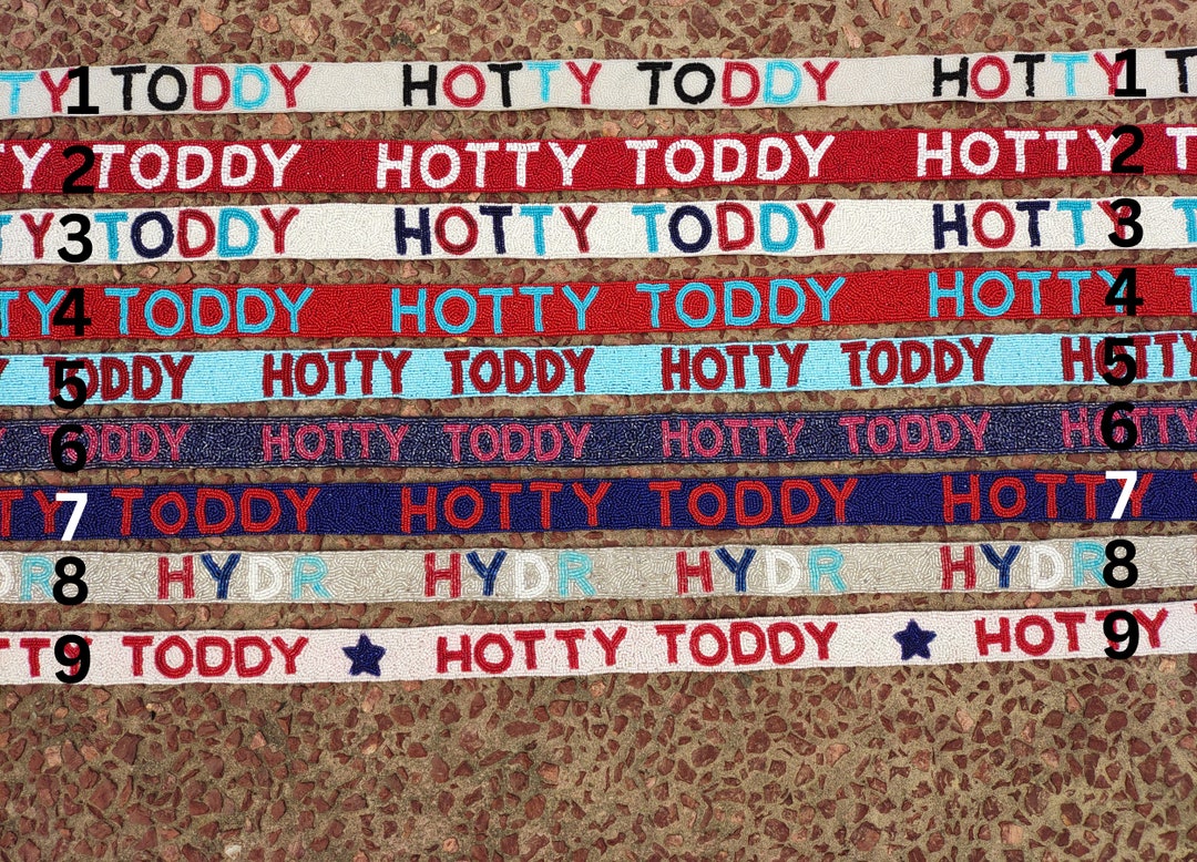 Beaded Purse Strap for Game Daygame Day Beaded Straphotty Toddy Purse