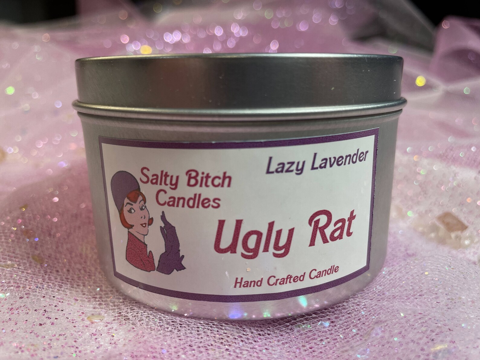 Ugly Rat Scented Candle Soy Blend Candle 8oz Smells Etsy