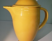 Fiesta marigold yellow coffee pot