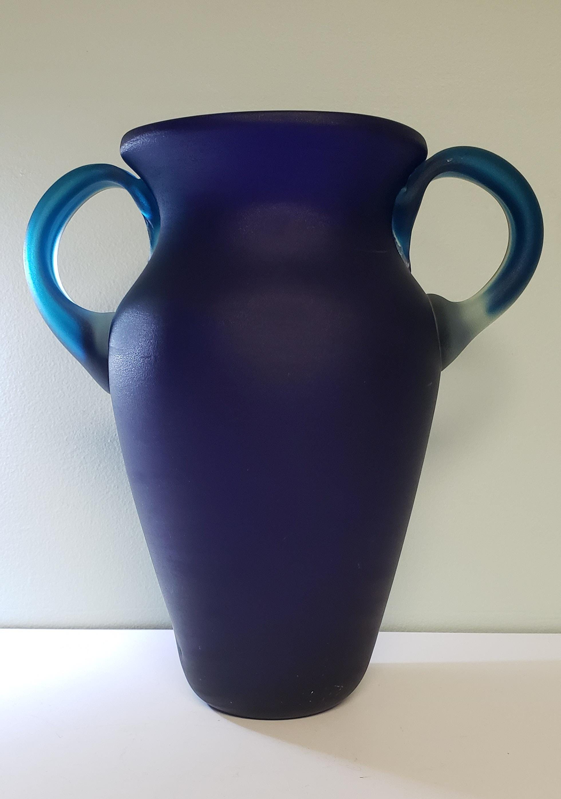 Stephen Newell 1984 ガラス皿 サンドブラスト FM11-09 Steven Newell Glass - Etsy