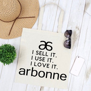 Bolsa de lona Arbonne / Artículos esenciales de Arbonne / Herramientas de marketing de Arbonne