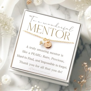 Personalized Mentor Gift Coach Appreciation Gift for Female Necklace Jewelry Gift Mentor Gift Ideas Thank you Gift Best Mentor Gift Ideas