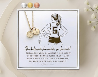 Volleyball Gifts, Gift for Volleyball, Volleyball Necklace, Volleyball gifts for a team, Volleyball Coach, Bulk Team Gift, Senior Gift