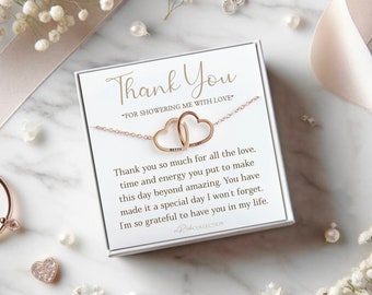 Personalized Baby shower - Bridal shower Hostess gift ideas - Thoughtful Thank you gift Appreciation Gifts for the hostess of a baby shower