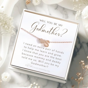 Will You be my Godmother? Godmother Proposal Necklace Gift Personalized Godmother Gift Godmother Proposal Gift Godmother Proposal Jewelry