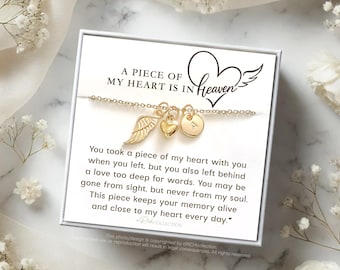 Heart Name Necklace with Wings, Angel Wings Necklace, Memorial Wing Necklace, Remembrance Gifts, Personalized Grieving Gift, Angel Necklace