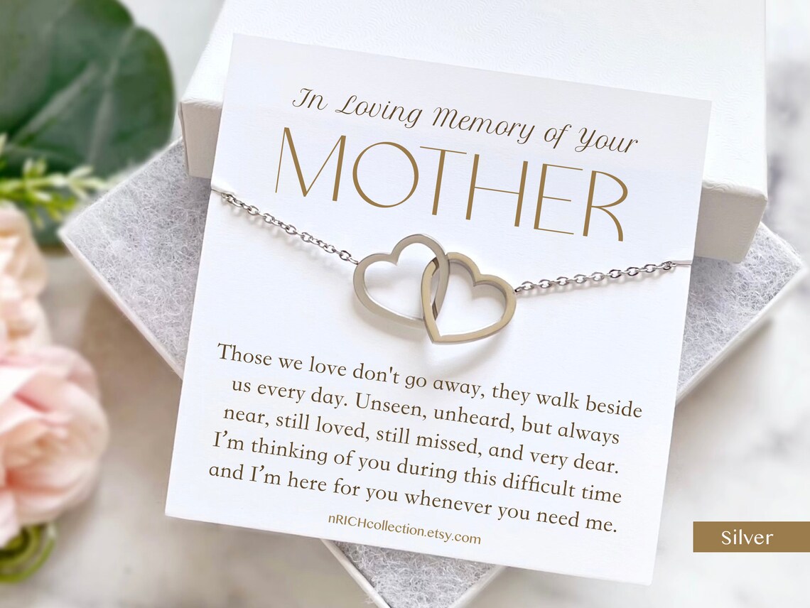 Loss of Mother Gift Grief Gift Mother Remembrance Necklace | Etsy