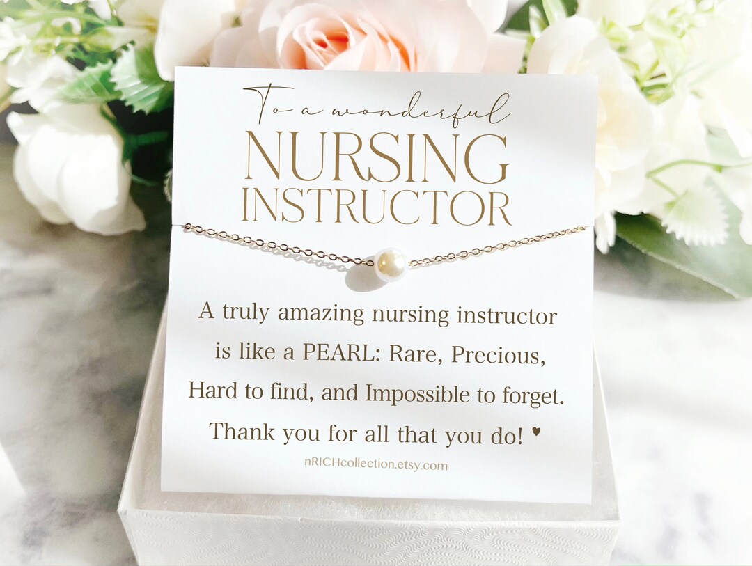 Instructor Gift Nursing Instructor Gift Appreciation Gift for Female - Etsy