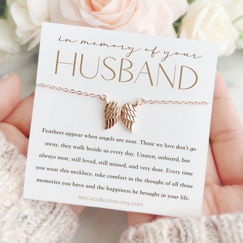 Sympathy Gift Loss of Husband Condolence Gift Husband Memorial Etsy