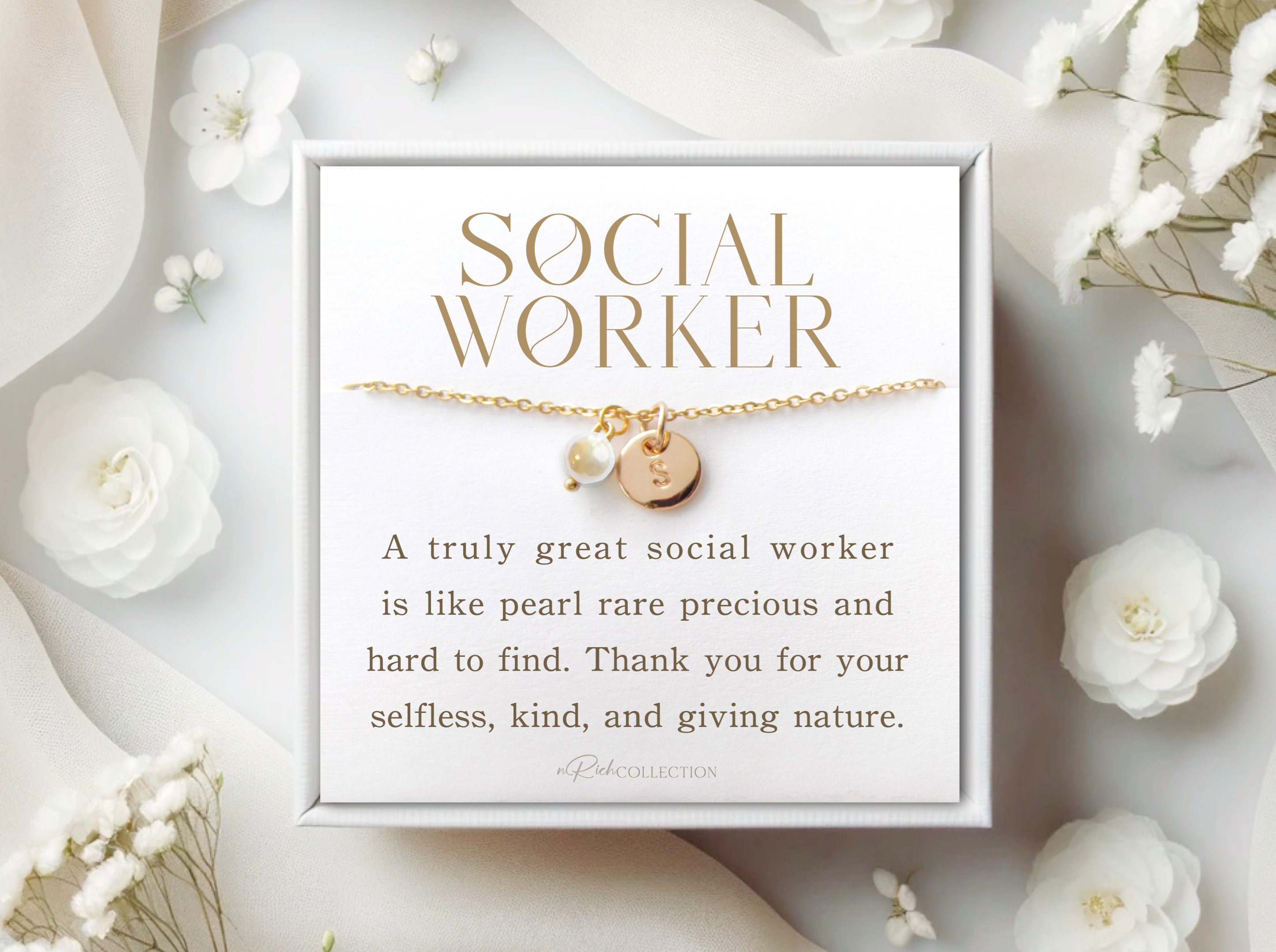 ENSIANTH Social Worker Gift MSW Gift Social Work Appreciation Gift