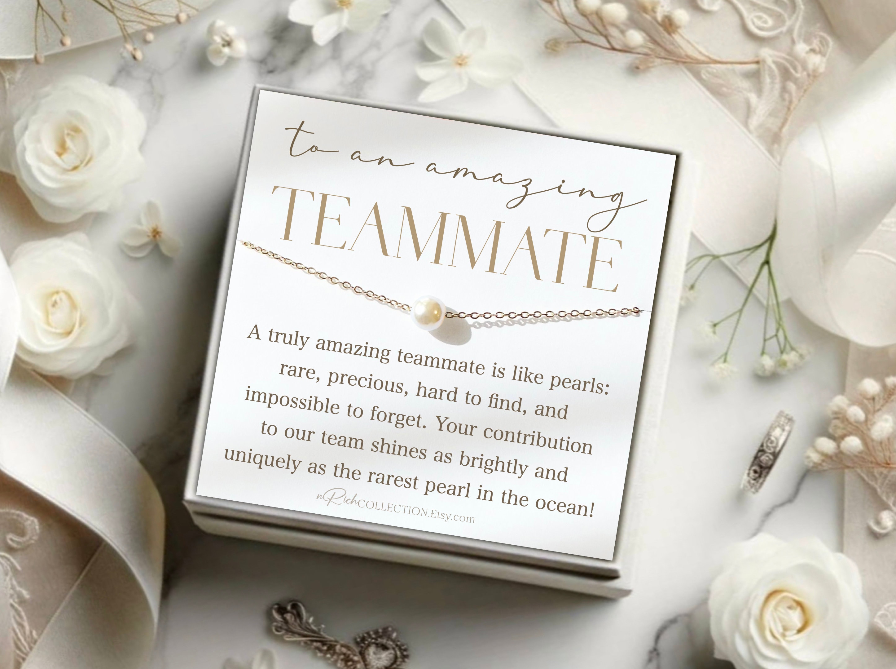 Collaboration Gift Personalized Teammate Gift Idea for Female Coworker Appreciation Team ...