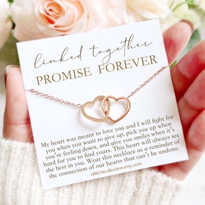 Promise Necklace for Girlfriend from Boyfriend, Gift for GirlFriend  Necklace