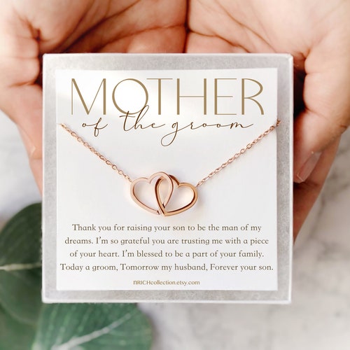 Mother in Law Necklace Gift for Mother in Law on Wedding Day Etsy