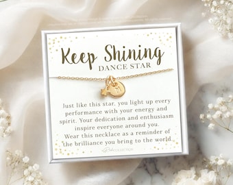 Personalized Dance Gifts, Ballet Necklace, Dance Recital Gifts, Personalized Dancer Necklace, Initial Necklace, Ballet Teacher Gift