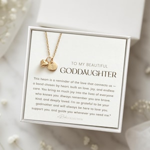Goddaughter Gifts from Godmother Goddaughter Necklace Goddaughter baptism gift Goddaughter Birthday Goddaughter Wedding Gift Birthday Gift
