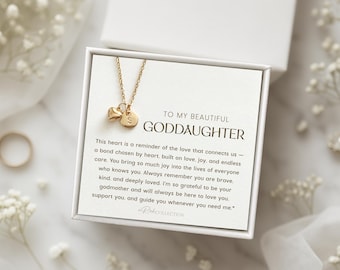 Goddaughter Gifts from Godmother Goddaughter Necklace Goddaughter baptism gift Goddaughter Birthday Goddaughter Wedding Gift Birthday Gift
