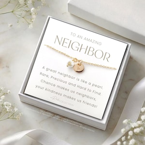 Neighbor Gift: Best Personalized Thank You Appreciation Gift for an Amazing Neighbor - Thoughtful, Unique Moving Away Friendship Gift