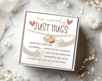 Pocket Hug Jewelry Surgery Recovery Divorce Friend Gift Stress Relief Cancer Comfort Healing Uplifting Encouragement Sending Strength Prayer