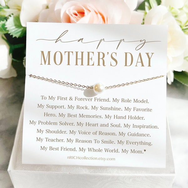 Mothers Day Gift for Mother Gift Mothers Day Necklace Gift Mothers Day Jewelry I Love Mom Jewelry Happy Mother's Day Mother Jewelry Gift Mom
