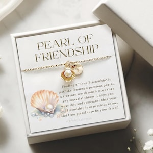 Personalized friendship jewelry Custom Initial Name Necklace for friends gift for Bestie meaningful BFF Best Friend Birthday Move Far Away