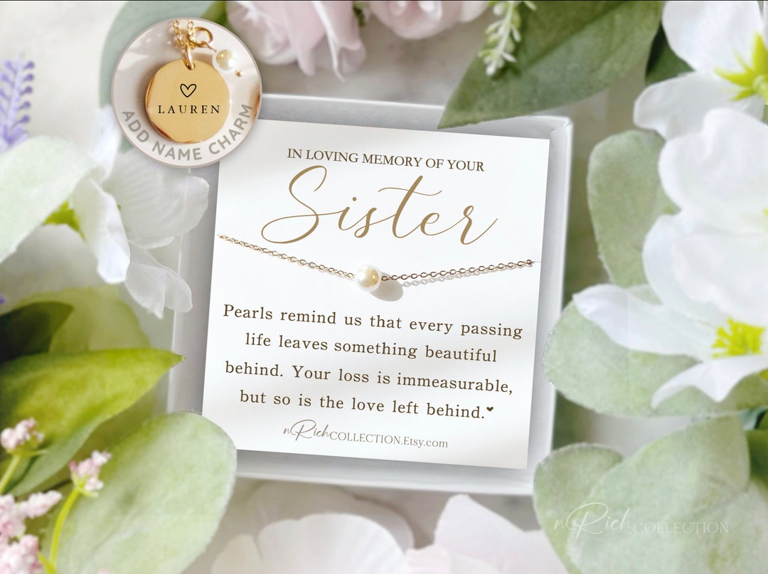Sister Memorial Gift Loss of Sister Gift Sister Sympathy Gift Sister