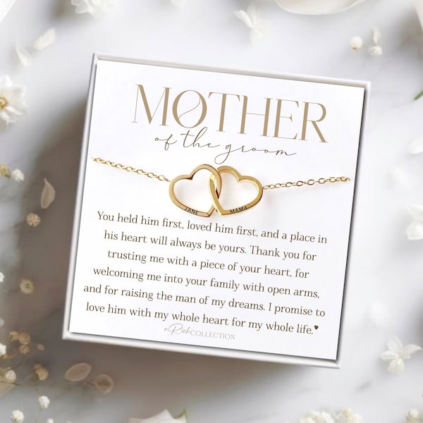 Mother In Law Wedding Gift From Bride, Mother of the Groom Necklace, Future Mother in Law Gift, Gift For Mother-In-Law, Wedding Gift