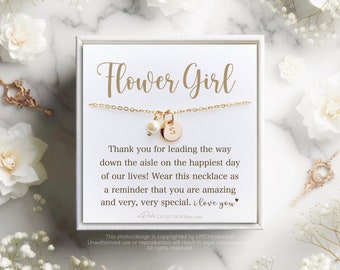 Personalized Flower Girl Necklace Will You Be My Flower Girl Personalized Flower Girl Custom Gift Bulk Flower Girl Proposal Pearl Necklace