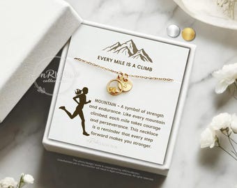 Runner Necklace Gift for Runner Team Gift Running Jewelry Marathon Gift  Athlete Gift Cross Country Team Gift Running Club Gift