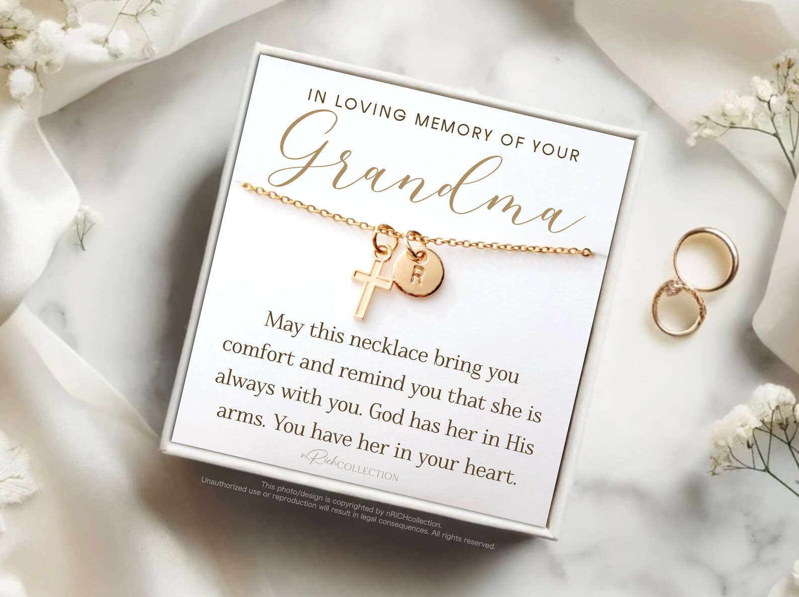 Loss of Grandmother Personalized Memorial and Sympathy Gifts for Loss ...