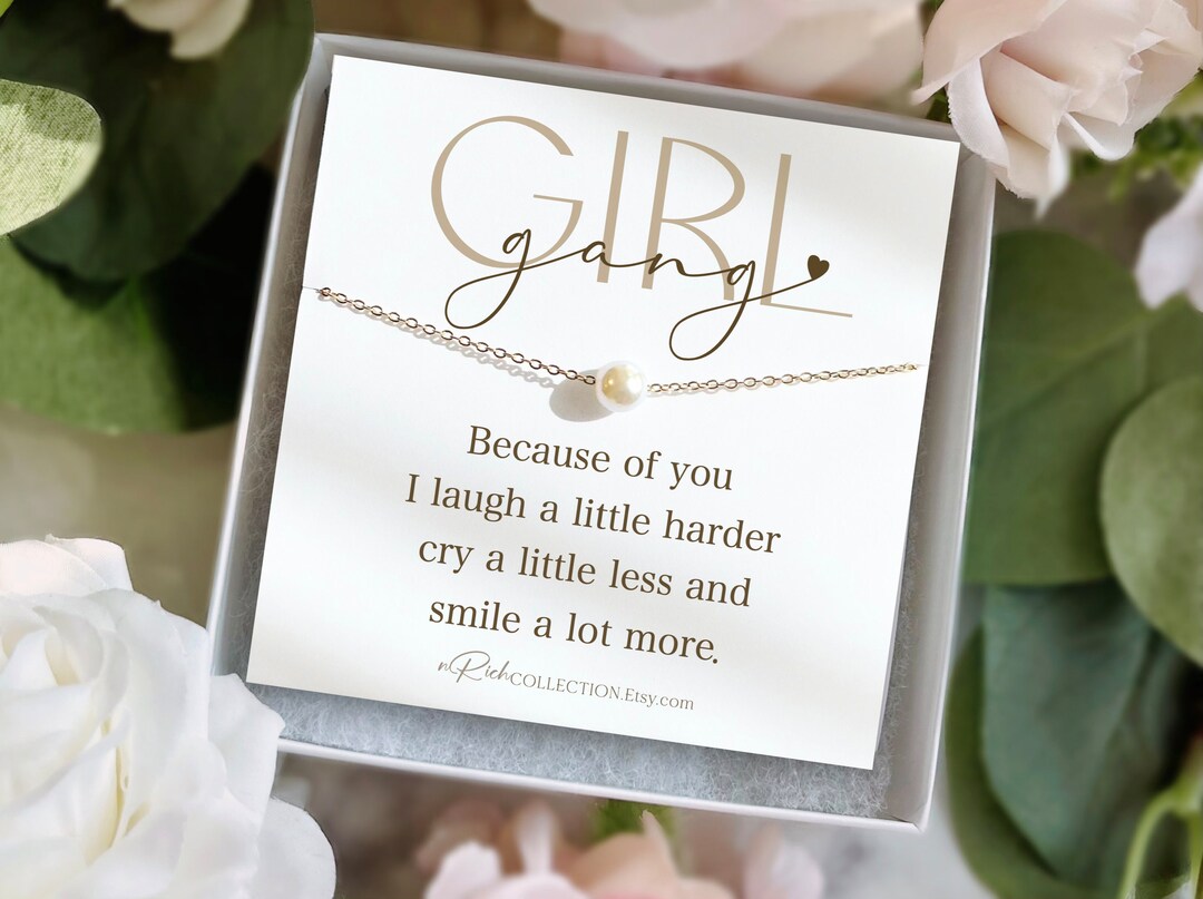 Girl Gang Necklace Gift Badass Tribe Gift Woman Bestfriend Gift Bride
