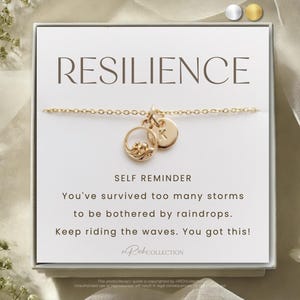 Collar WAVE: un regalo resiliente para mujeres. Ánimo, fuerza y empoderamiento. Un regalo inspirador para superar la adversidad y el crecimiento personal.