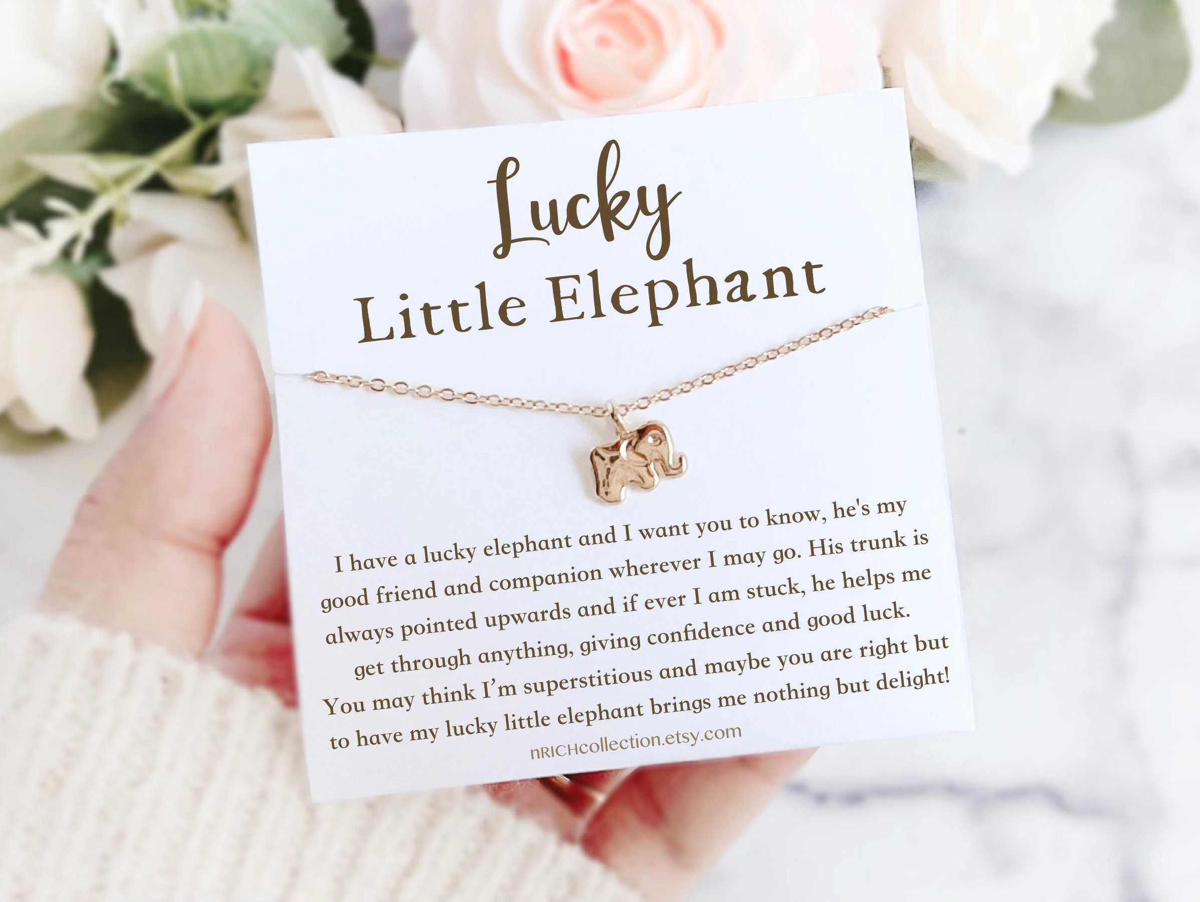 Lucky Elephant Bracelet for Women Elephant Gifts Good Luck Gifts for Women  Never