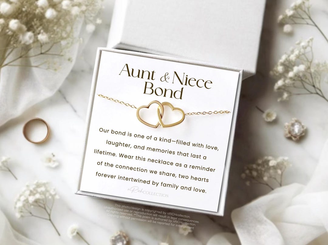 Meaningful Personalized Christmas Gift for Aunt From Niece and Nephew ...