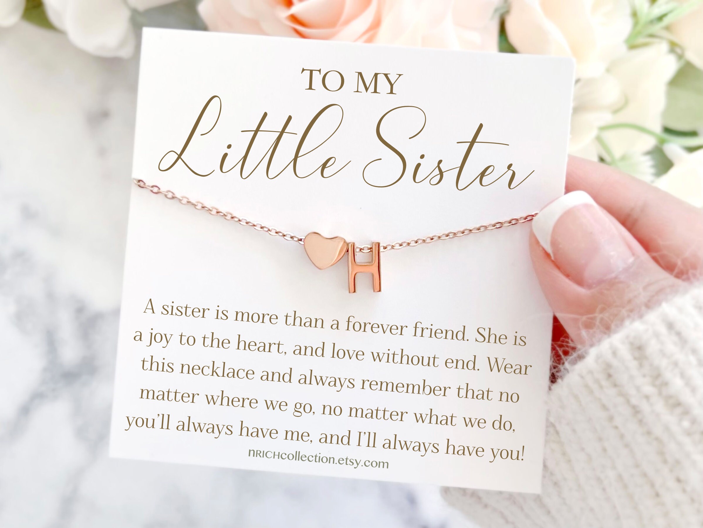 Big Sister Necklace Gift Sister Gifts Big Sister Birthday Gift Etsy UK