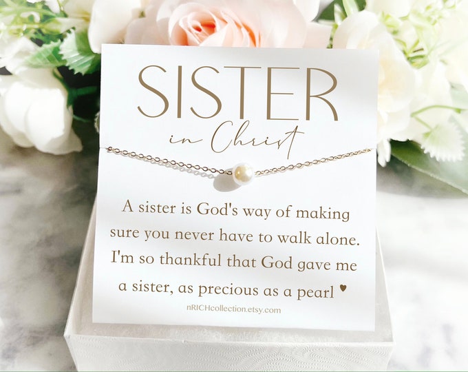 Sisters in Christ Christian Gifts for Religious Friends Church Etsy