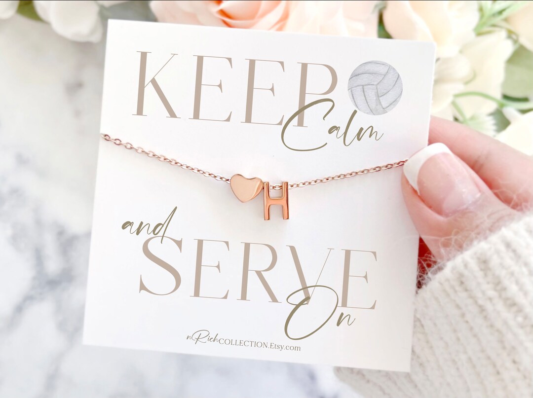Volleyball Gifts, Gift for Volleyball, Volleyball Necklace, Volleyball