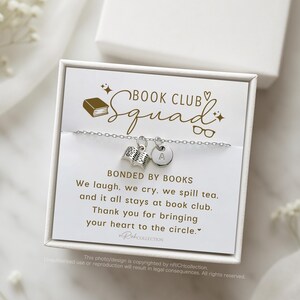 Elegant & Symbolic
Bonded by books, united by stories. This book club necklace is more than a pretty piece—it's a symbol of shared journeys, thoughtful conversations, and the warmth of literary friendship. Add an initial for a personal touch, and gift it to the reader who makes every chapter better.