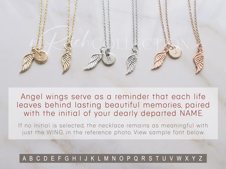 Miscarriage Gift Necklace. Baby Loss Gift, stillborn necklace Pregnancy Loss, Bereavement Gift Mama of an angel jewelry Gold Silver RoseGold image 2